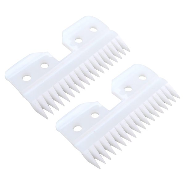 XSPANDER Ceramic Grooming Clippers Cutter Compatible for Andis Oster Wahl AG/A5 Clipper,18 Teeth Small Moving Cutter Blade
