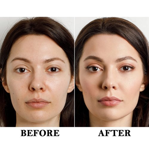 Boobeen Hydrating BB Cream, Full-Coverage Foundation&Concealer, Color Correcting Cream, Tinted Moisturizer BB Cream for All Skin Types - Evens Skin Tone（2 Pcs）