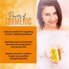 DERMAXGEN Organic Turmeric Soap Bar | Pure Natural Handcrafted Skincare, Face & Body Cleanser | Blemish Control, Reduce Acne, Evens Tone, Fades Scars, Sun Damage, Age Spots (Pack of 4)