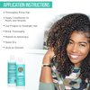 CurlDaze Silky Detangling Conditioner - Moisturizing Treatment for Curly Hair, Repairs Damage and Prevents Frizz