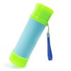 Luwint Portable Pocket Pirate Monocular Telescope - Retractable Educational Science Toys Spyglass for Kids Boys Girls (Light Blue/Green)
