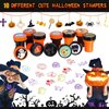 MSOOIIO Premium Halloween Party Favors Toys for kids,58PCS Cute Halloween Themed Toys, Assortment Kids Trick or Treat Party Favors Supplies,Treat Bag Stuffers Goody Bag Filler Halloween Treats Prizes