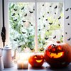 CANIPHA 200Pcs Mini Spiders Bats Halloween Decorations, Include Plastic Bats and Fake Spiders, Creepy Scary Prank Toys Fake Bats Spider Hallowmas Prank Props Supplies for Kid Gift Joke Toy Home Decor