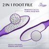 Fivona Foot File - Callus Remover for Feet, Double Sided Foot Rasp for Dry Heels, Feet Scrubber for Dead Skin, Corn Removal for Feet, Foot Scraper