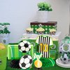 ANGOLIO 12Pcs Soccer Ball Birthday Honeycomb Centerpiece Football Soccer Theme Topper Centerpieces Theme Party Table Topper Happy Birthday Decorations for Boys Kids Party Supplies