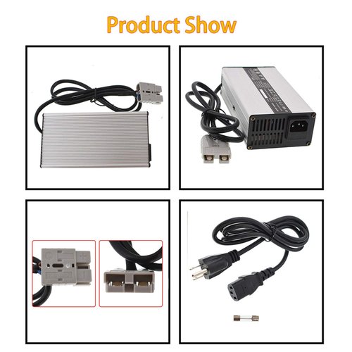 WFLNHB 36VOLT 5AMP Battery Charger Replacement for Golf Cart EZGO Marathon Yamaha SB50 Flat Style Plug 83-94