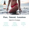 Isabella's Clearly GOLD, Natural Indoor and Outdoor Tanning Oil with Bronzer | Moisturizing Sun Tan Accelerator for a Healthy Bronze Glow with Carrot Seed Oil | Made in USA
