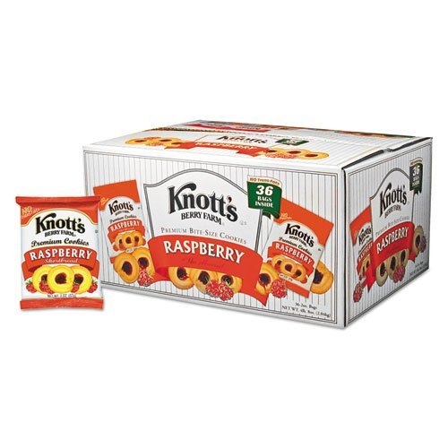 Premium Berry Jam Shortbread Cookies, 2 oz Pack, 36/Carton