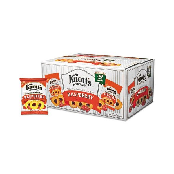 Premium Berry Jam Shortbread Cookies, 2 oz Pack, 36/Carton
