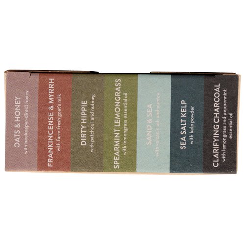 Pacha Peaces Earth Essentials Variety Pack, | Premium, Handcrafted, Hydrating | Natural Face Wash, Hand Cleanser, Body Wash | Soothing Essential Oils, 7 Ounce