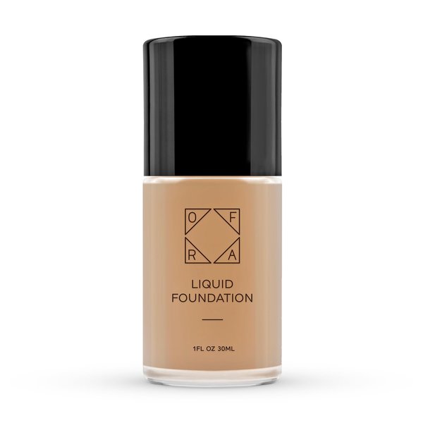 Liquid Foundation with Spatula - Long-Lasting, Dewy, Lightweight, and Buildable Full Coverage Foundation Makeup - 1oz/30ml - Auburn, a Medium Shade with Warm Undertones