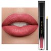 MAKI YIKA Red Lipstick for Women Color Stay Long Lasting Lipsticks, No Smudge Matte Liquid Lipstick Transferproof Cruelty-Free Lip Color | Rosey Nude