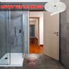 Tondiamo Shower Door Side Seal Glass Translucent Shower Door Side Seal Strip PVC Door Soft Clear Bulb Seal for Gap(7/32 x 98.4 Inches, 2 Rolls)