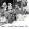 Replacement Part for Fisher-Price Little People Nativity Set - FPT07 ~ White Chicken ~ Works with Many Sets