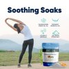 Joints Soak Bath Salt 32 Ounces Epsom Salt with Natural Rosemary, Frankincense and Peppermint Essential Oils Plus Vitamin C in BPA Free Pouch with Easy Press-Lock Seal