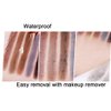Magik 2 Pack Waterproof Eyebrow Pencil Retractable Slant Tip & Brush Double-ends Natural Hair-like Look (#5 Brown)