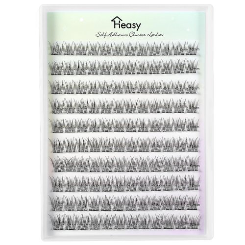 Natural Eyelash Clusters, 120Pcs Natural Look Lash Extension, Mixed Lengths Eyelash, Individual Lashes Cluster for Beginners DIY at Home
