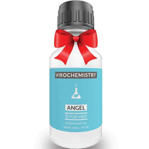 VIROCHEMISTRY Pheromones For Women (ANGEL) - Elegant, Ultra Strength Organic Fragrance Body Perfume Oil 15mL Concentrate [Human Grade Pheromones to Attract Men]