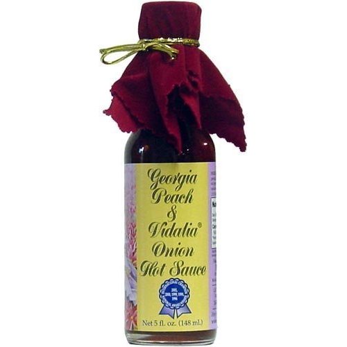 Georgia Peach & Vidalia Onion Hot Sauce, 5 fl oz