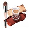 imakeupnow Cream Blush For Cheeks and Eye, Shimmer Eye Shadow Palette Pigmented Pink Blush Make Up Sets #003 Sweet Rum