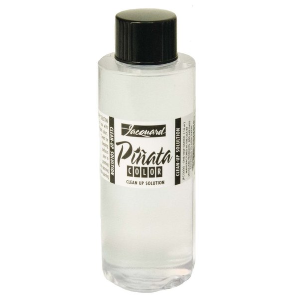 Pinata Alcohol Ink Clean-Up Solution by Jaquard, Use to Clean Up Spills of Jacquard Pinata Alcohol Inks (Sold Separately), 4 Fluid Ounces