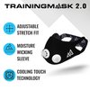TRAININGMASK - Elevation Training Mask 2.0 - Fitness Mask, High Altitude Mask, Workout Mask, Running Mask, Breathing Mask, Endurance Mask (Small, Black)