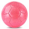 DLUGOPIS Sparkling Pink Size 2 Toddler Soccer Ball Kids Soccer Ball Mini Soccer Ball Age 3-8 Indoor Soccer Ball Small Soccer Ball for Boys Girls Gift Outdoor Sport Practice Grass (Sparkling Pink, 1)