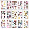 60 Sheets Temporary Tattoo fake tattoos Cute pattern stickers markers for Kids Toddlers Children Boys Girls