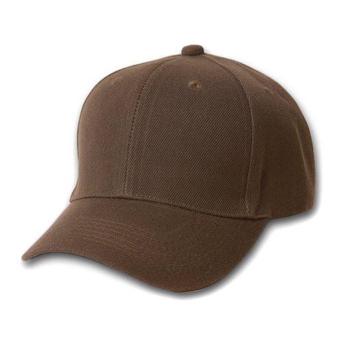 TOP HEADWEAR Baseball Cap Hat- Brown