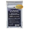 UVBLOC One Touch Card Holder 130pt Magnetic Baseball Jersey Patch Pro Protectors Sleeves Cases for Trading Football Sports Cards