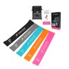ZAKERDA Resistance Loops Exercise Booty Bands Workout Stretching Home Fitness Pilates Yoga Equipment Training Set of 5