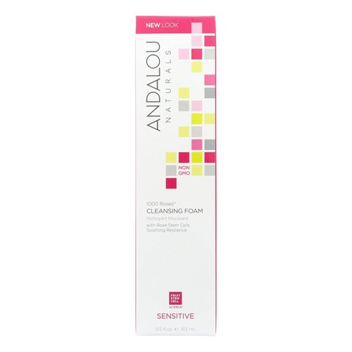 Andalou Naturals Cleansing Foam 1000 Roses