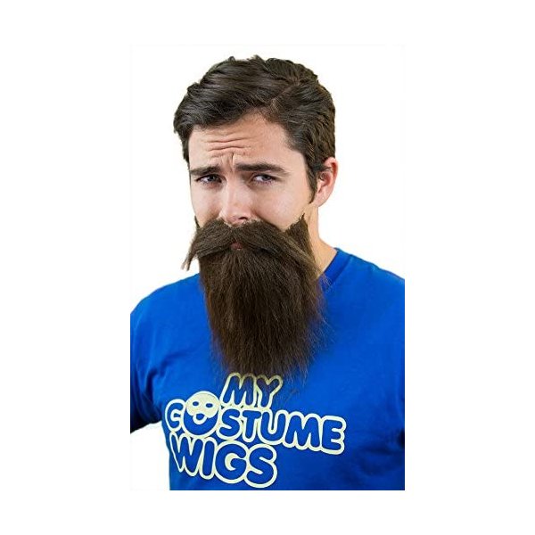 My Costume Wigs Beard & Mustache Set