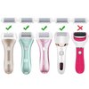 3 Different Replacement Roller Head for IWEEL/CIVYPRO/OTAZWA/ADAMPARK/ZIKILLYA/ELMCHEE/NICEBIRDIE Foot File Pedicure Tools for Feet Callus Shaver Pedicure kit for Cracked Heels and Dead Skin