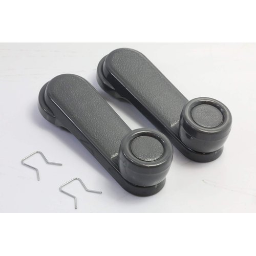 Performance PFM-353353 Gray Window Crank Handles Pair for Various Nissan Truck and SUVS