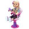 18 INCH Doll Salon Chair and Beauty playset fit for Most 18 INCH Dolls, Doll Salon Chair, Doll Beauty Set