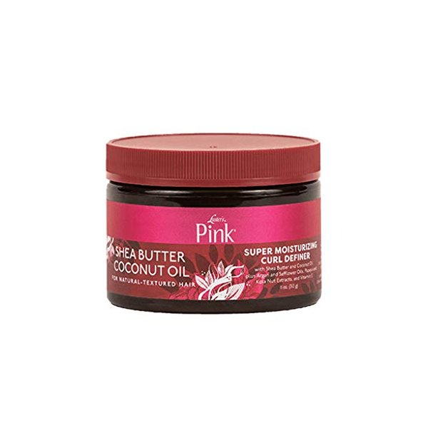 Lusters Pink Shea Butter Coconut Oil Super Moisturizing Curl Definer 11 Oz