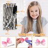 Generic Hair Clips, 44pcs Rustproof Metal Alligator Curl Clips for Women Styling Sectioning, Hair Dyeing, Salon, Bow DIY etc. No Bend Clips, Silver