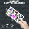105 PCS Bike Temporary Tattoos Birthday Party Decorations Supplies Favors Black Bycicle Street Mountain Road Bike Sports Decor Stickers For Boys Girls Gift School Prizes Rewards