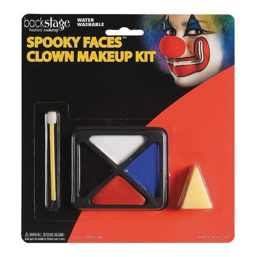 Hallo Makeup Halloween Costume Accessories Makeup Spooky Faces Clown Makeup Kit