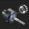 Qjaiune 2 Pack ER11 Collet 1/4 Inch Spring Collet, High Precision ER11 Collet Chuck for CNC Engraving Machine and Milling Lathe Tool