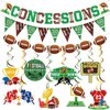 Football Banner Football Party Decorations Concessions Banner Football Birthday Party Decorations Concession Stand Sign Football Themed Birthday Party Decorations Football Party Supplies