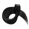 clip in Hair Extensions Natural Black Real Human Hair 16inch 30g 5pcs to add volume Remy Human Hair Extensions