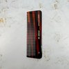 Speert #18 Handmade Wide Tooth Comb Tortoise Havana Acetate Thick Coarse Curly Detangling Parting Grooming Teasing Hair Styling Hairdresser Barber Hairdressing Wet Dry Pocket Travel Women Men Kids