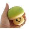 1 Mushroom Squishy Squeeze Stress Ball Soft Doh Filling - Like Shaving Cream - Sensory, Fidget Toy (1 Random Color)