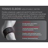 Thermoskin Sport Tennis Elbow Brace, One Size, Black