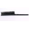 PERFEHAIR Boar & Nylon Bristle Paddle Hairbrush for Women & Men, Black - For Wet, Dry Thin, Thick, Curly Hair Smoothing, Styling, Detangling