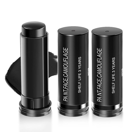 AWCCXMYM 3Pcs Eye Black Baseball Stick Eyeblack Softball Stick Football Face Paint Sporting Body Paint Kit For Athletes Costume Accessories Halloween Makeup Cosplay Parties Accessories