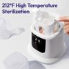NCVI Bottle Warmer, Baby Bottle Warmer for Breastmilk, Fast Heat, Defrost and Sterilize, Milk Warmer with Timer, Temperature Control, Auto Shut-Off, Bottle Warmers for All Bottles, Breastmilk Bags