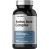 Horbäach Amino Acid Complex 3000mg | 250 Caplets | Non-GMO, Gluten Free Supplement